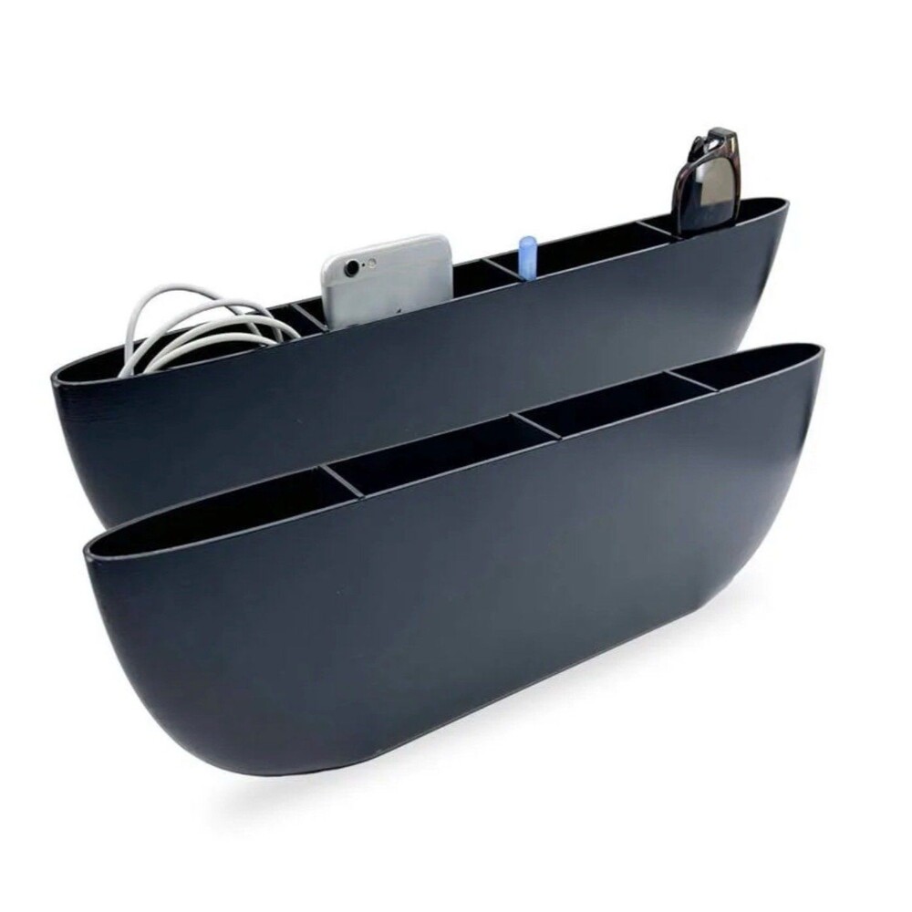 The Flipo Auto Seat Gap Organizer (2-pack) black